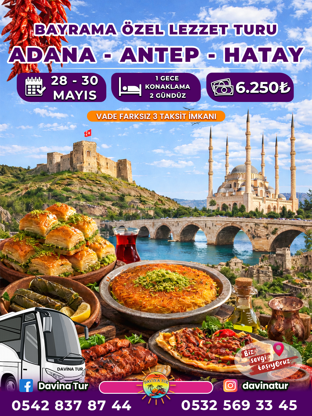 BAYRAMA ÖZEL LEZZET TURU
